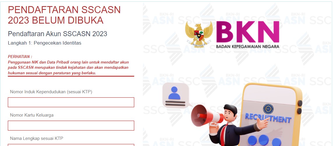 Dibuka Hari Ini, Ini Link dan Cara Daftar CPNS 2023
