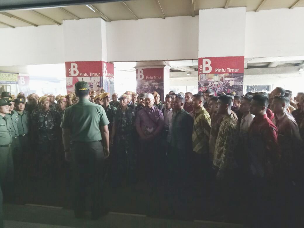 Jelang Kedatangan Jokowi & Duterte, Keamanan Tanah Abang Diperketat