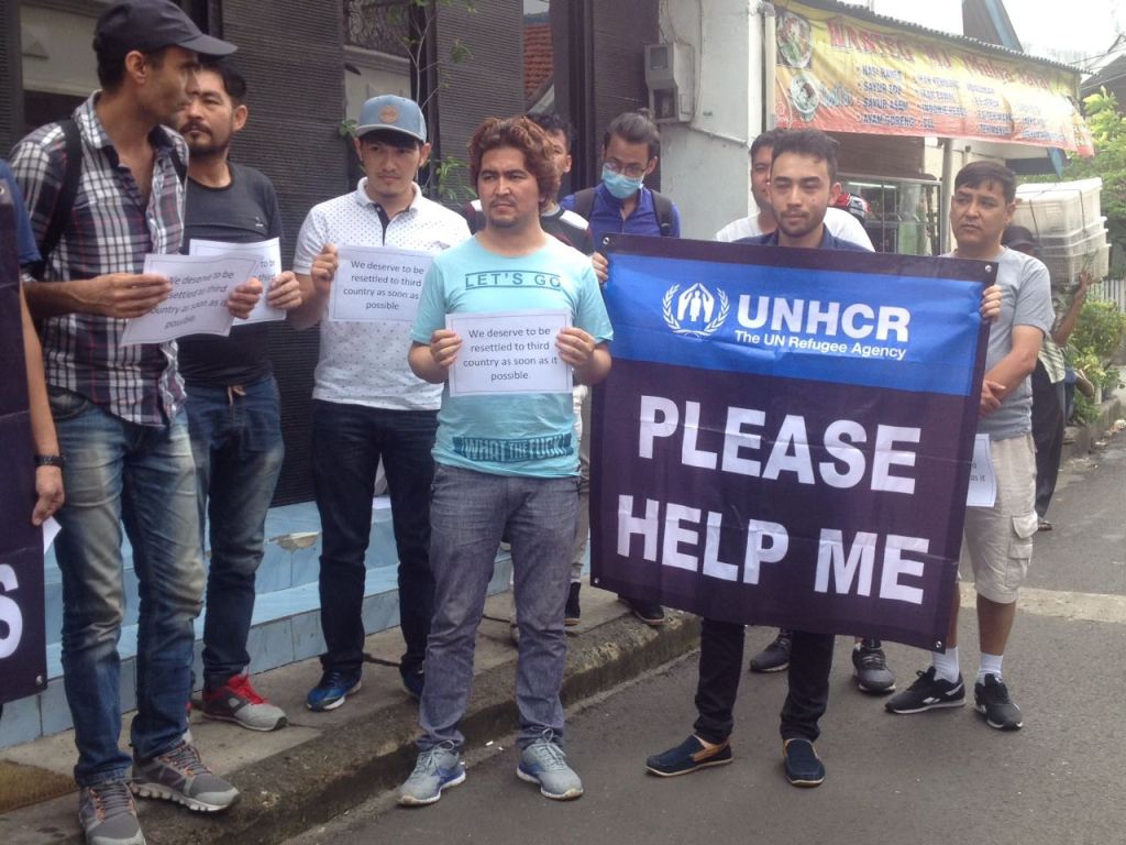 Telantar di RI, Pencari Suaka asal Sudan Minta Bantuan UNHCR