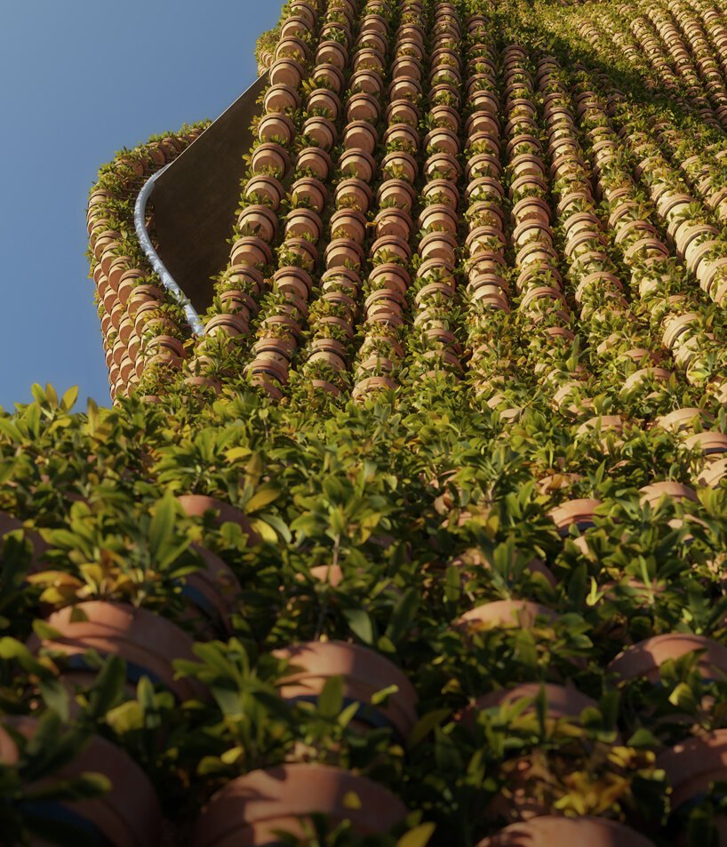 People Tower, Menara dengan 11.520 Pot Tanaman