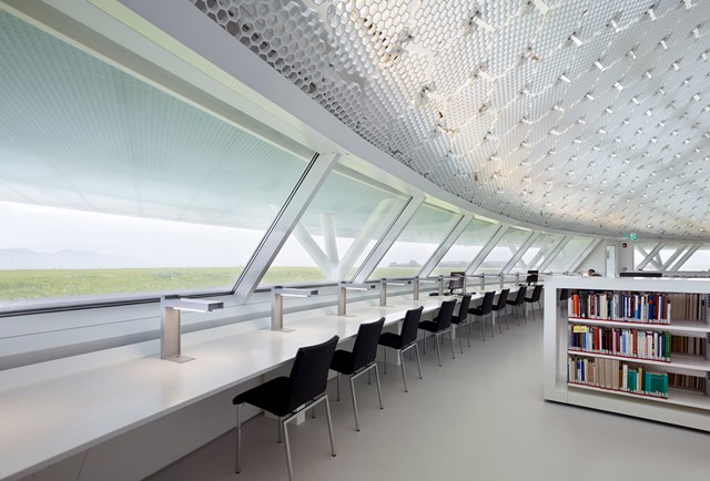 Mengagumkan, Desain Perpustakaan Dibuat Mirip Bukit