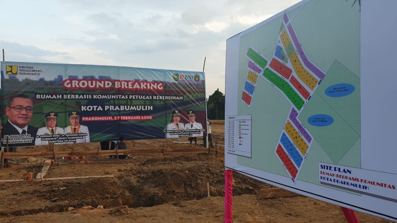 223 Hunian bagi Petugas Kebersihan Segera Dibangun