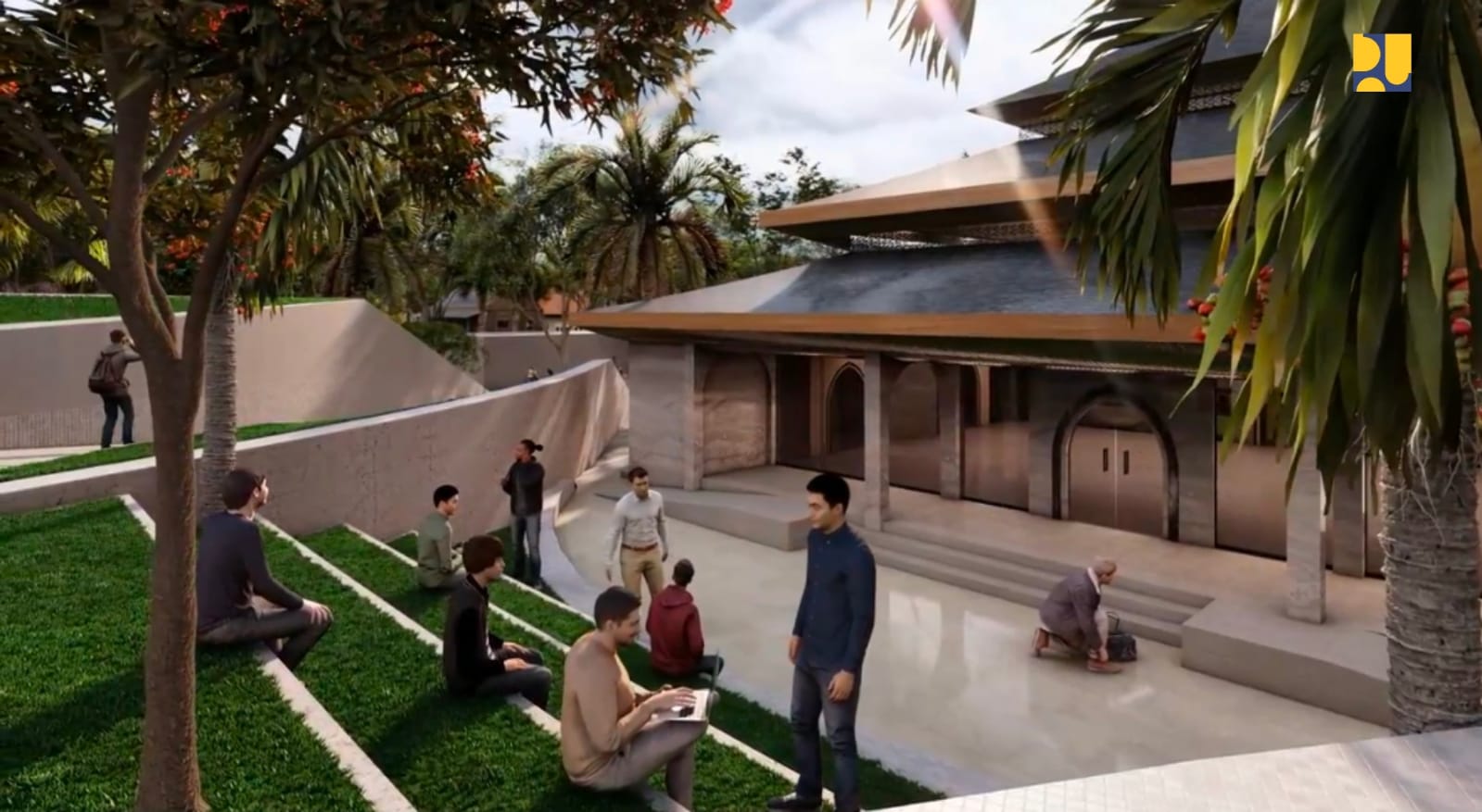Intip Desain <i>Living Park</i> di Rumah Geudong Pidie Aceh