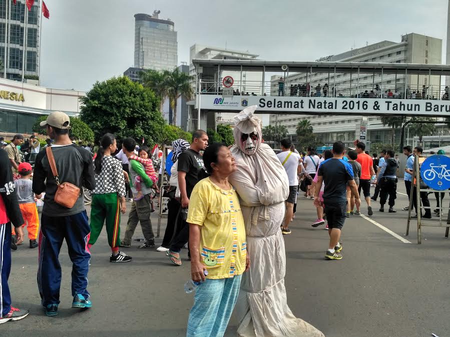 Cerita Mereka yang Rela Berkostum Hantu demi Rupiah