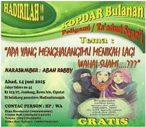 Forum Poligami Gelar Kopi Darat untuk Syiar dan Konsultasi  