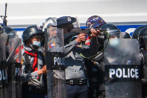 Pedemo Tetap Beraksi di Myanmar Meski Sudah Terjadi Kekerasan Berdarah