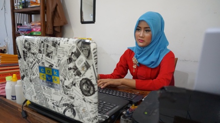 Sambut Hari Kartini, Polwan di Jepara Pakai Kebaya