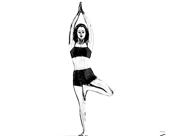 Vrksasana Pose Yoga Untuk Sembuhkan Tekanan Darah Rendah Medcom Id