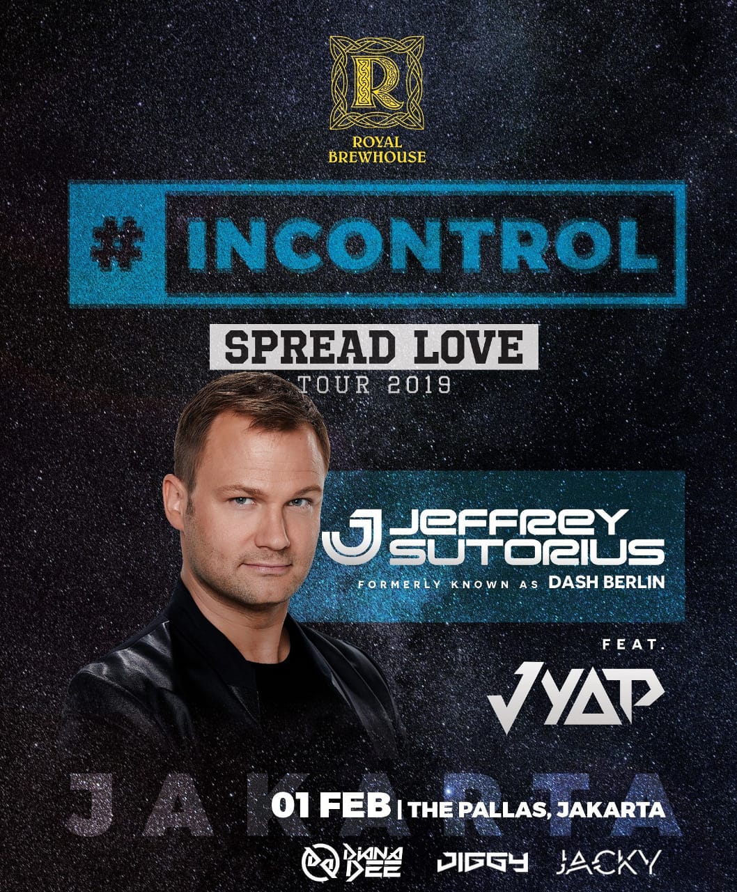 Dash Berlin Kembali Konser di Indonesia dengan Nama Baru