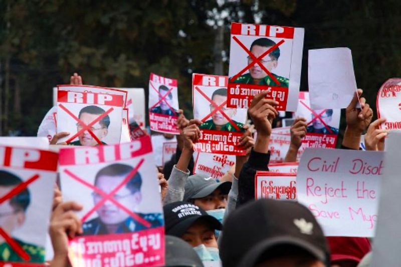 Jenderal Myanmar Keluarkan Peringatan Keras Terkait Aksi Protes