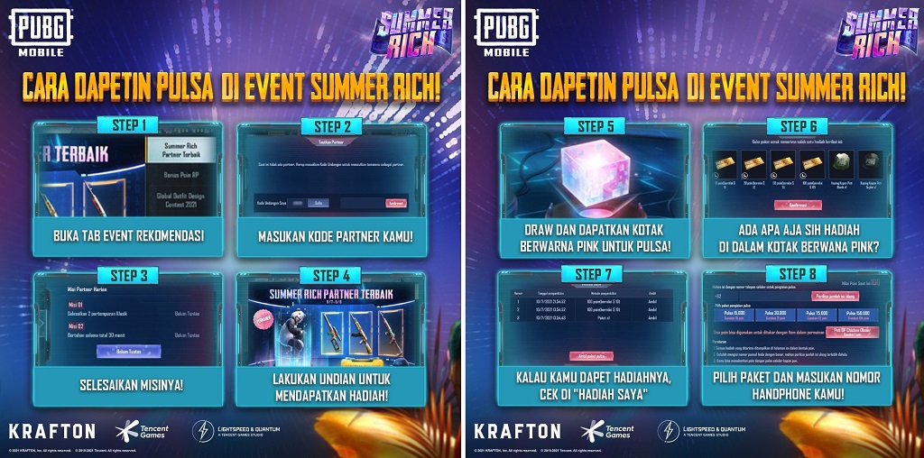 PUBG Mobile Gelar Event Summer Rich, Bagikan Apa?