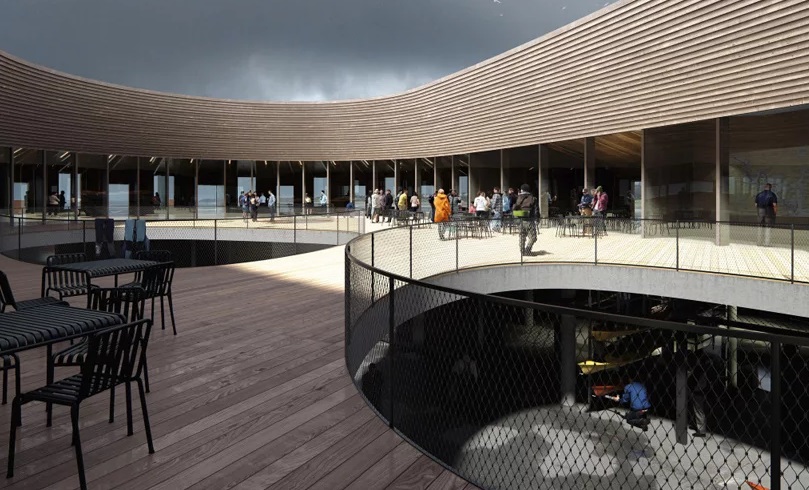 Desain Pusat Maritim di Denmark Berbentuk Bulat