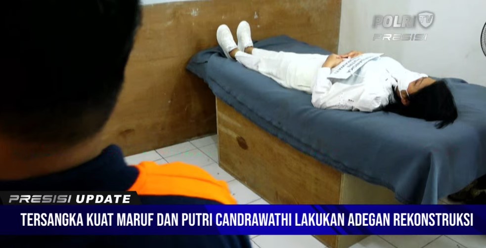 Penampakan 5 Tersangka Pembunuhan Brigadir J, Putri Candrawathi Pakai Baju Putih