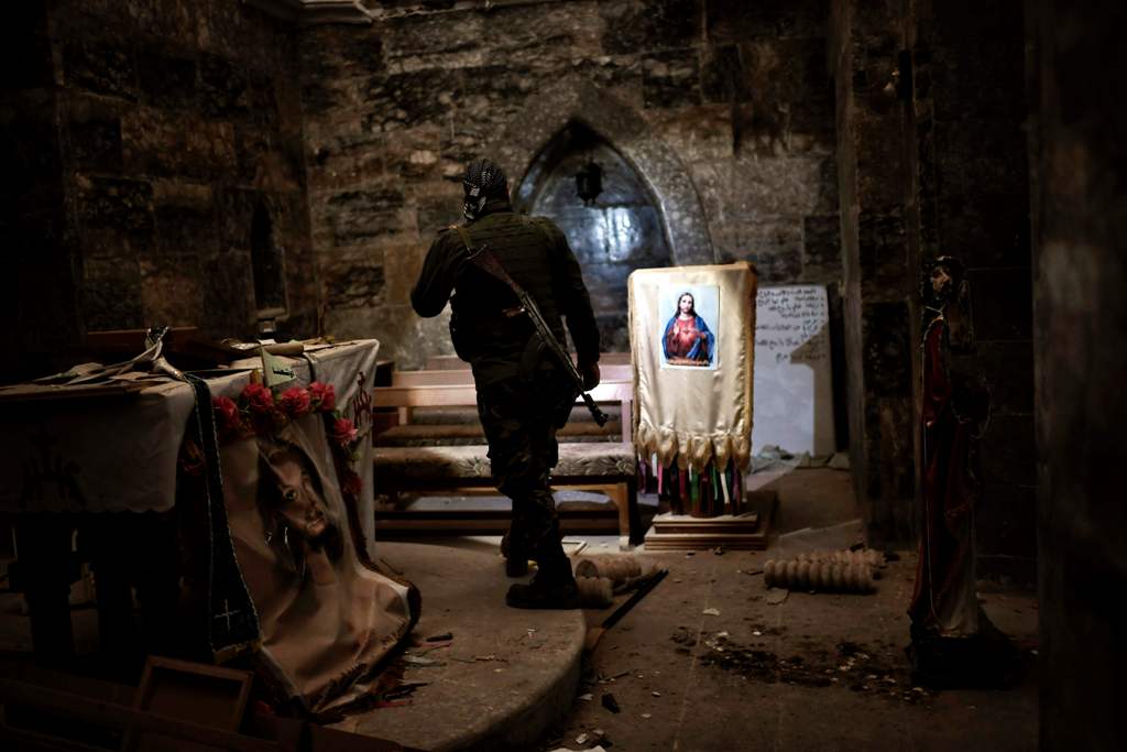 Bebas dari ISIS, Qaraqosh Berubah Jadi Kota Hantu