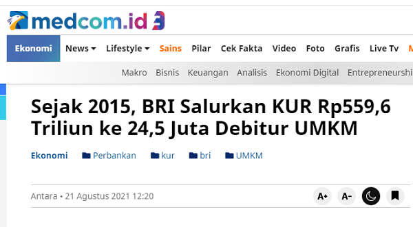 [Cek Fakta] Benarkah BRI Berikan Pinjaman Rp50 Juta tanpa Jaminan? Ini Faktanya