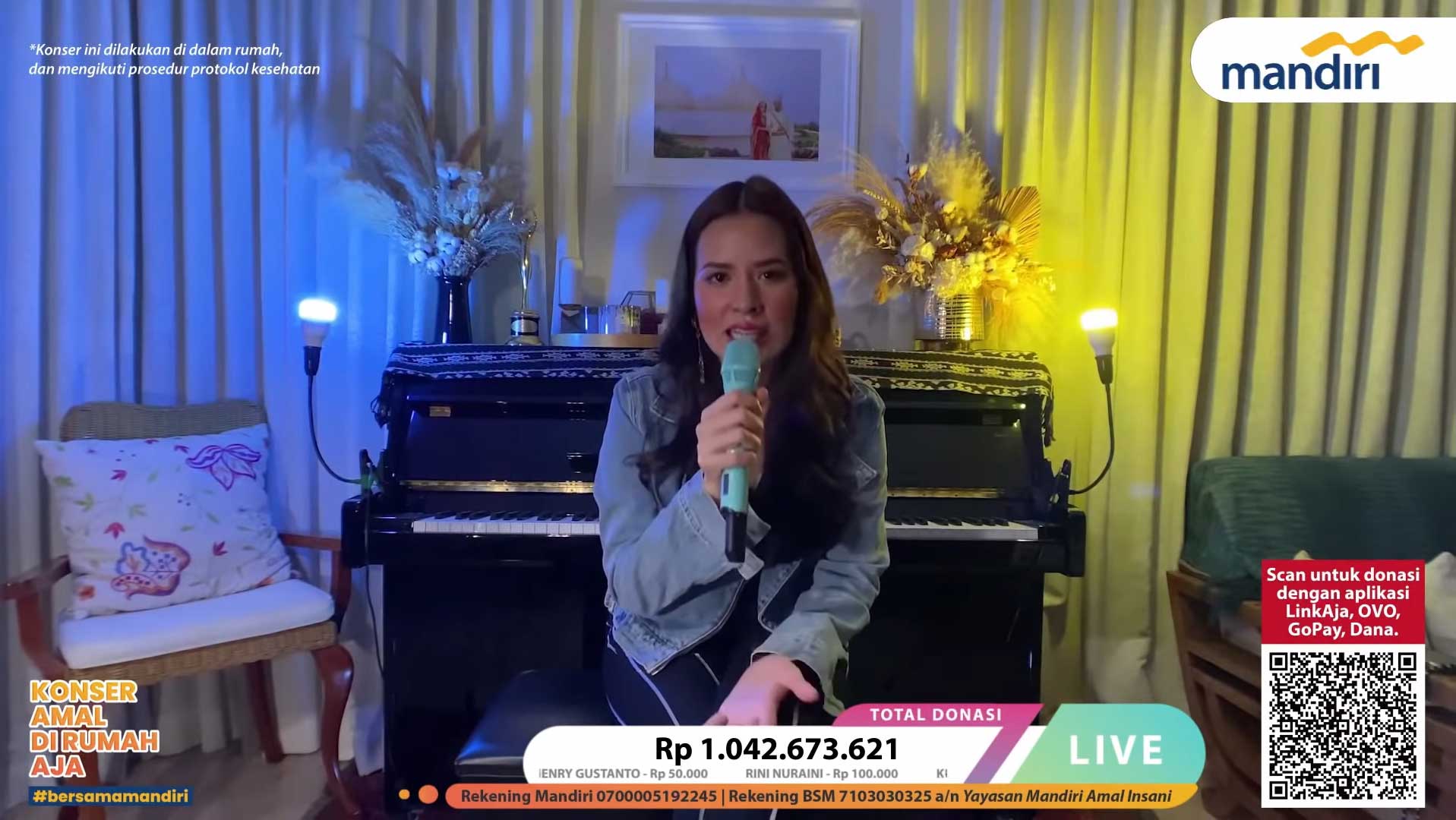 Raisa Gelar Konser Virtual Bantu Korban Korona
