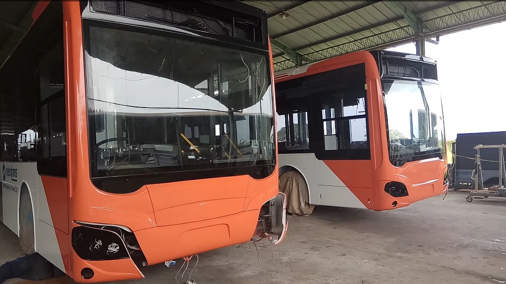 PT Nusantara Gemilang Kerjakan 101 Bus Transjakarta Baru