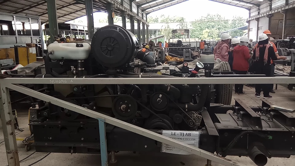 PT Nusantara Gemilang Kerjakan 101 Bus Transjakarta Baru