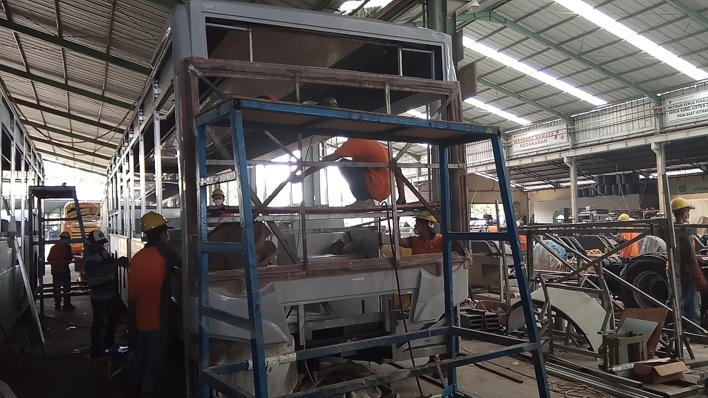 PT Nusantara Gemilang Kerjakan 101 Bus Transjakarta Baru