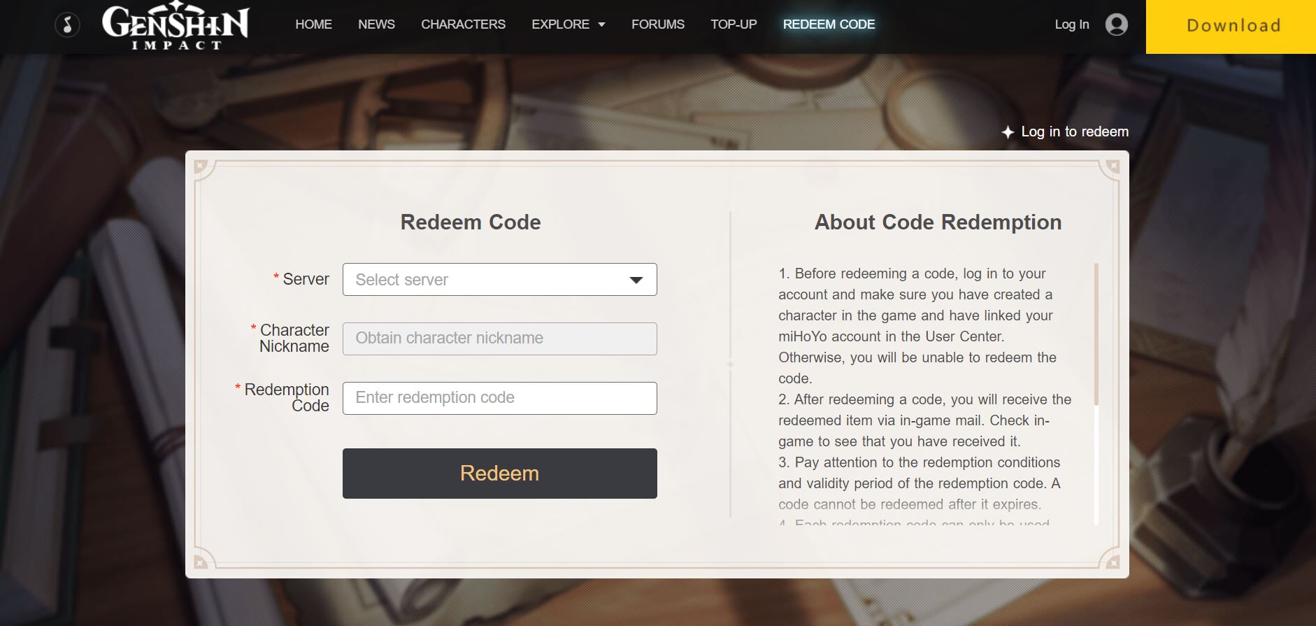 Begini Cara Redeem Code Genshin Impact Yang Benar