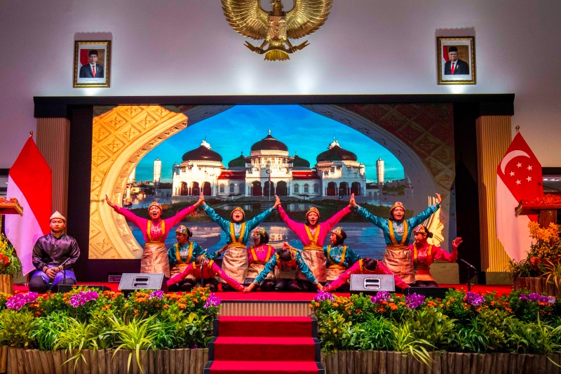 Gelaran Ragam Budaya pada Resepsi Diplomatik HUT RI di Singapura