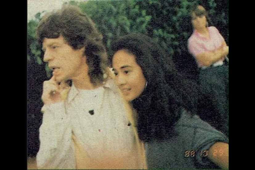 Cerita Kebersamaan Ria Irawan dan Mick Jagger