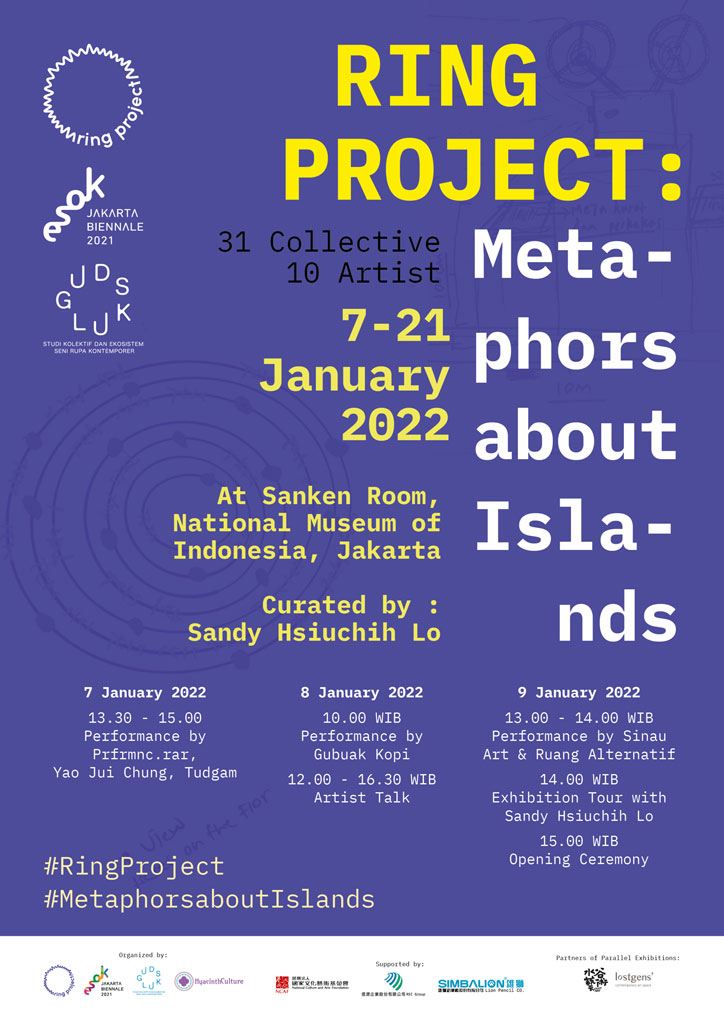 Ring Project “Metaphors About Islands” Pamerkan Karya Kolaborasi Seniman Lintas Negara