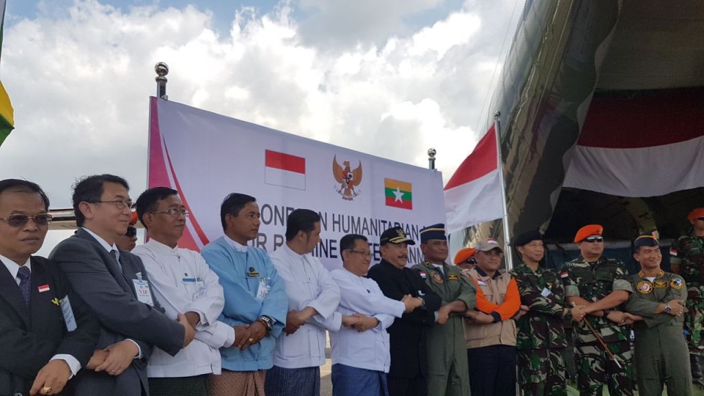 20 Ton Bantuan dari Indonesia Tiba Langsung di Myanmar