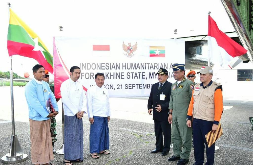 20 Ton Bantuan dari Indonesia Tiba Langsung di Myanmar
