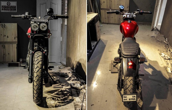 Himalayan Merah 'Berdarah' Scrambler