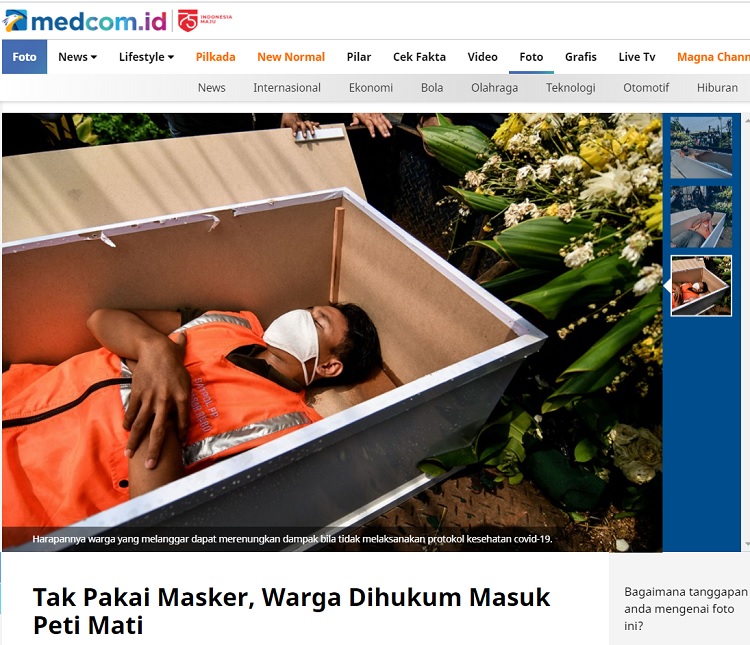 [Cek Fakta] Foto Gubernur DKI Jakarta Anies Baswedan Masuk Peti Mati? Ini Faktanya
