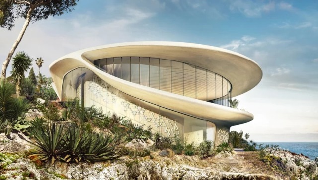 Rumah Batu dengan Desain Aerodinamika