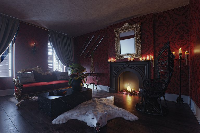 Menginap di Rumah Horor The Addams Family