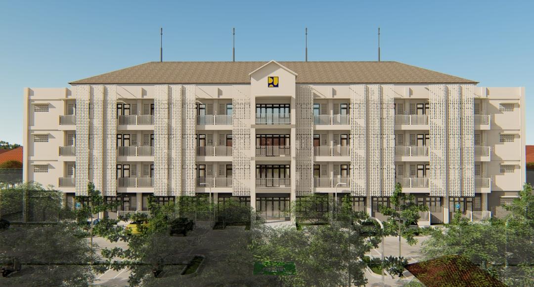 Telan Rp25 Miliar, Begini Desain Rusun Poltekkes Yogyakarta