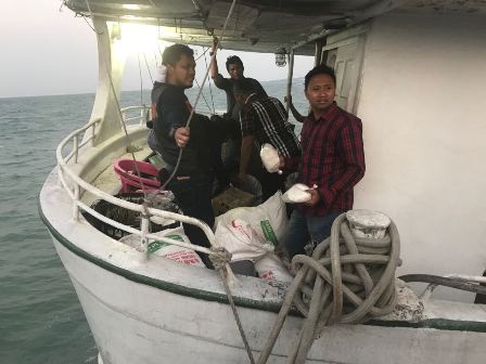 ABK dan Nakhoda Kapal Seludupkan 1 Ton Sabu Diperiksa Intensif