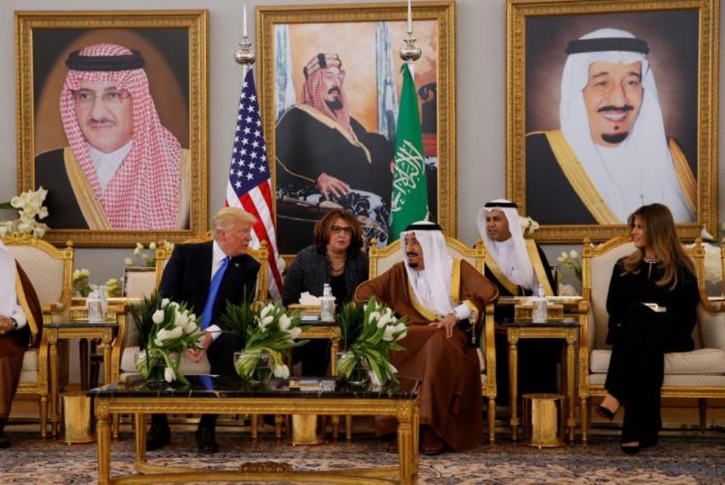 Presiden Trump Tiba di Arab Saudi Hadiri KTT Arab-AS