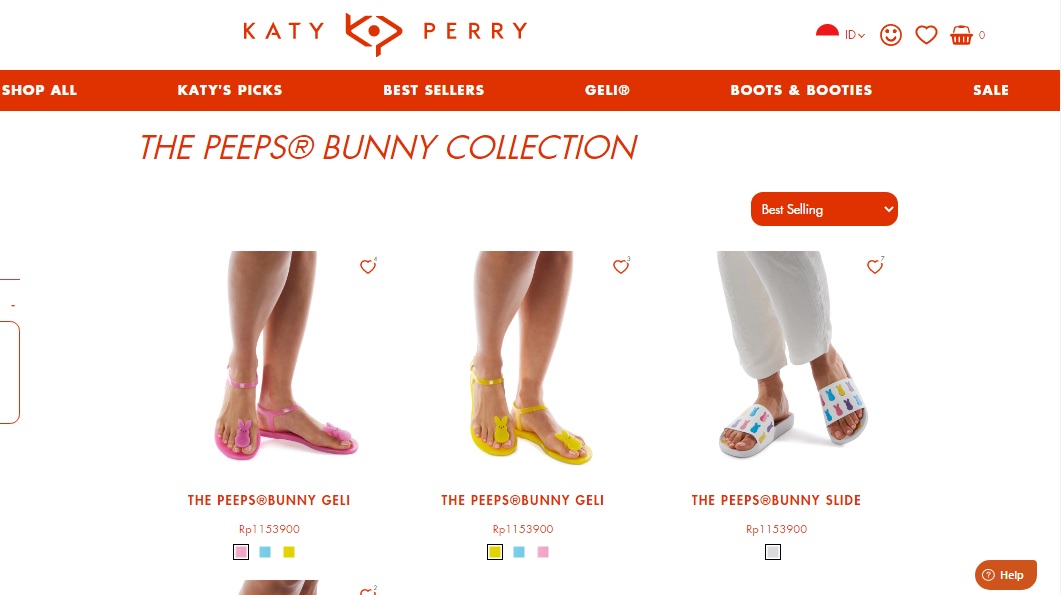Heboh Katy Perry Jualan Sandal, Yuk Intip Harganya