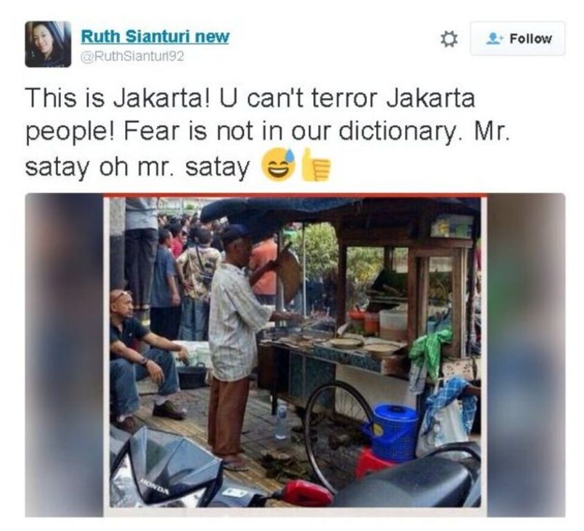#KamiTidakTakut Jadi Perhatian Media Asing
