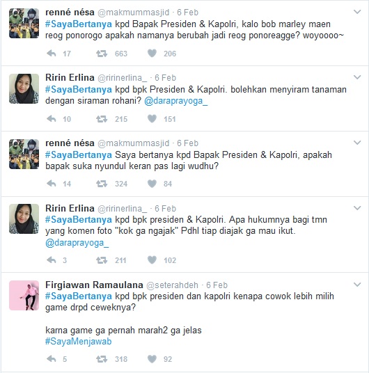 Jokowi: Semua Tanya Presiden Saya Tanya Siapa?