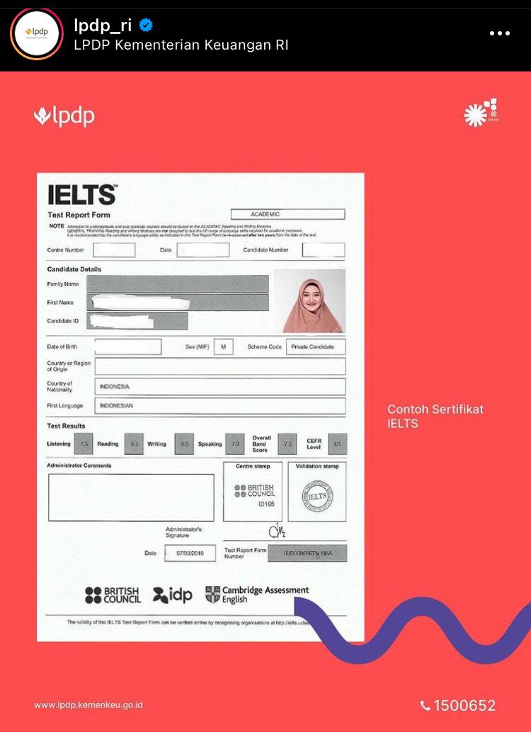 LPDP Ingatkan Peserta Tak Coba-coba Lampirkan Sertifikat Bahasa Inggris Palsu