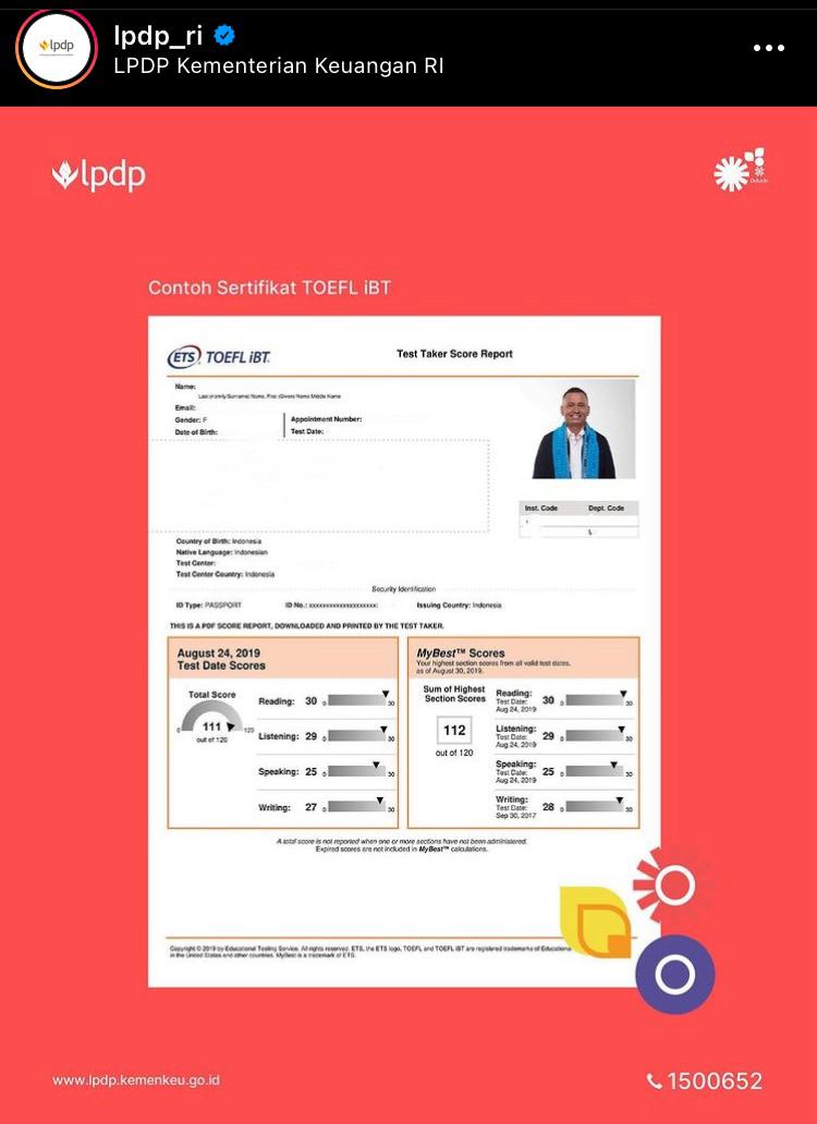 LPDP Ingatkan Peserta Tak Coba-coba Lampirkan Sertifikat Bahasa Inggris Palsu
