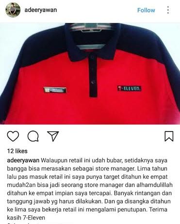 Sejumlah Kenangan Mantan Karyawan Sevel