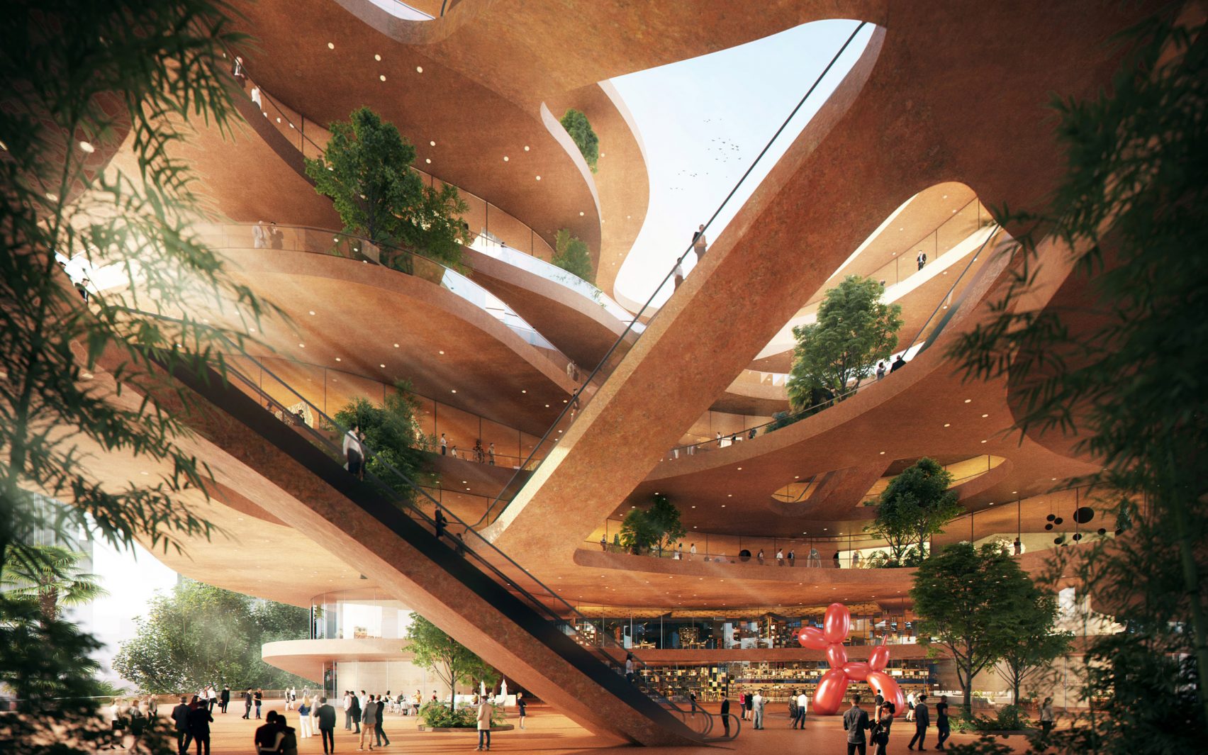 Shenzhen Terraces, Kawasan Terintegrasi dengan Desain Unik