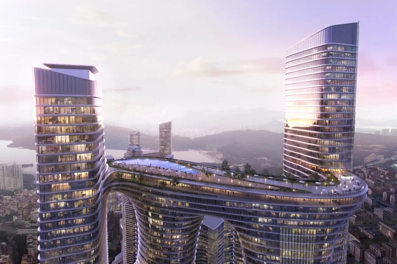 Desain Kompleks Modern di Shenzen