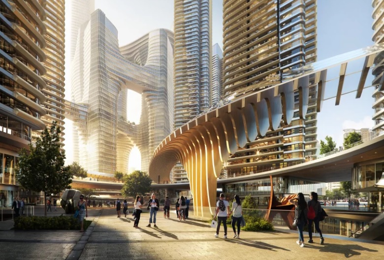 Desain Kompleks Modern di Shenzen