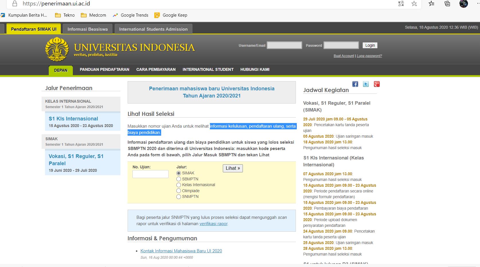 
¡Bravo! 30+  Hechos ocultos sobre   Kartu Ujian Simak Ui 2020! Kartu ini bisa dibawa ketika kamu mengikuti ujian seleksi masuk.
