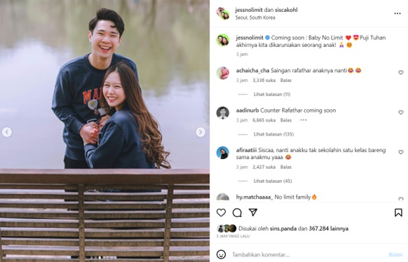 Selamat! Sisca Kohl Hamil Anak Pertama: Ada Baby No Limit