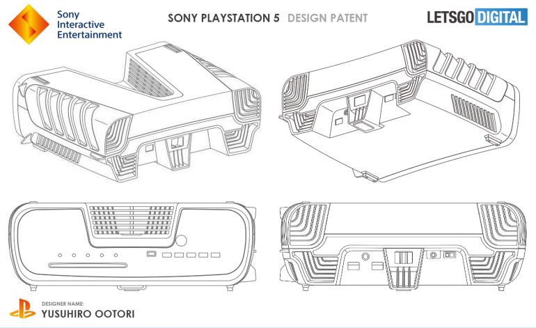 Inikah Paten Desain PlayStation 5?