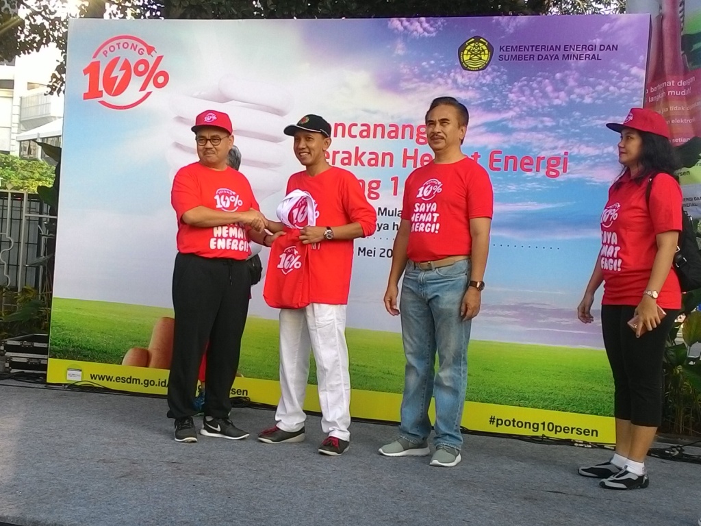Menteri ESDM Kampanye Hemat Energi 10 Persen di CFD