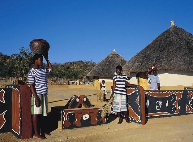Suku Pedi di Afrika Selatan sebagai pawang hujan. Wikimedia Commons